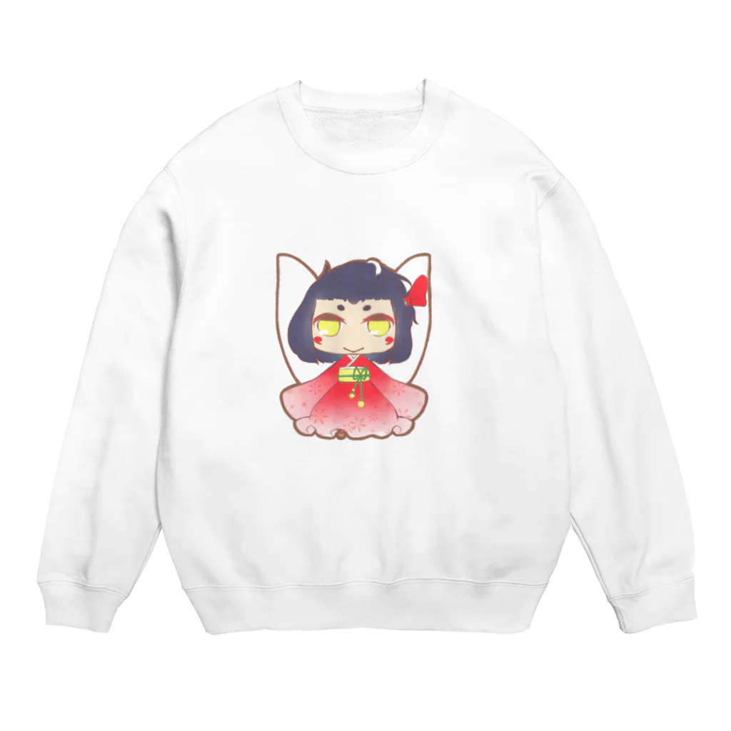 貴波てよりのオリ子 Crew Neck Sweatshirt