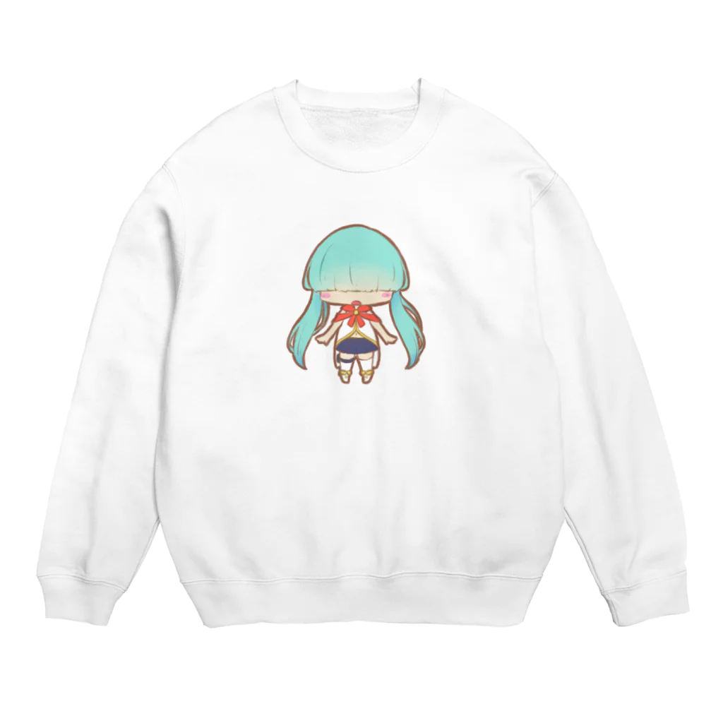 貴波てよりのオリ子 Crew Neck Sweatshirt