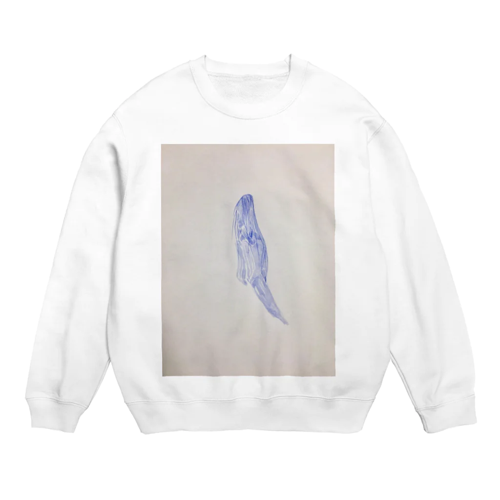 マジックバーTAKUMI長崎県大村市の幽霊。佐藤鳳水作 Crew Neck Sweatshirt