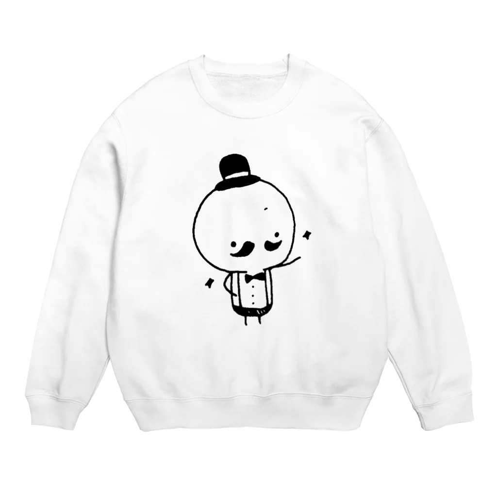 かどまる。のohige シャキーン Crew Neck Sweatshirt