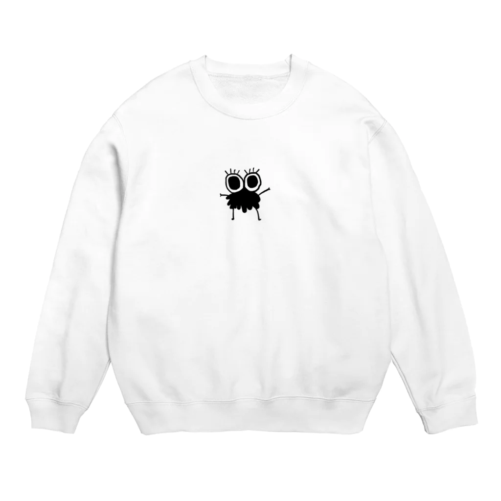 テオにゃんねる。のホコリくん Crew Neck Sweatshirt