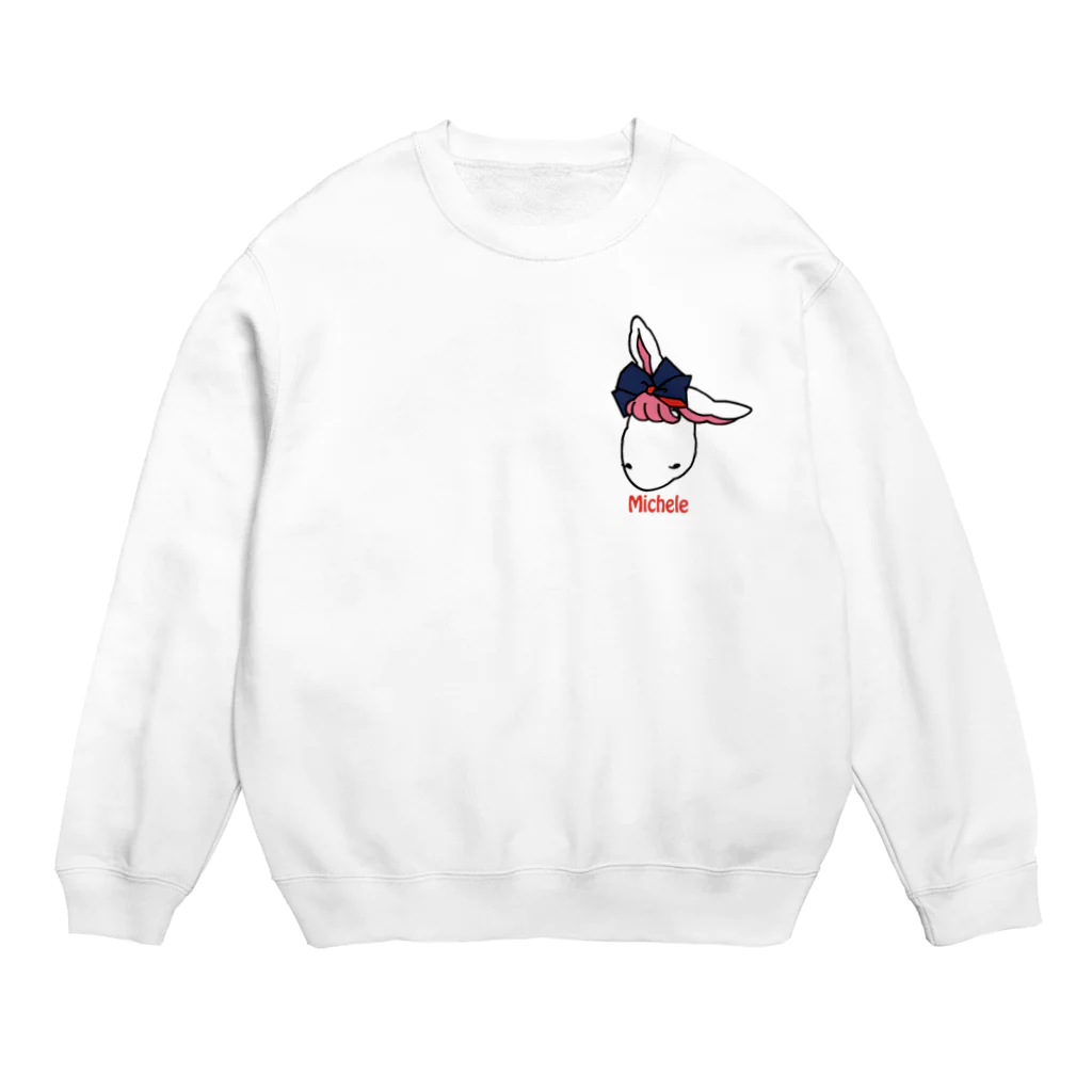 BonBonのワンポイントミシェル Crew Neck Sweatshirt