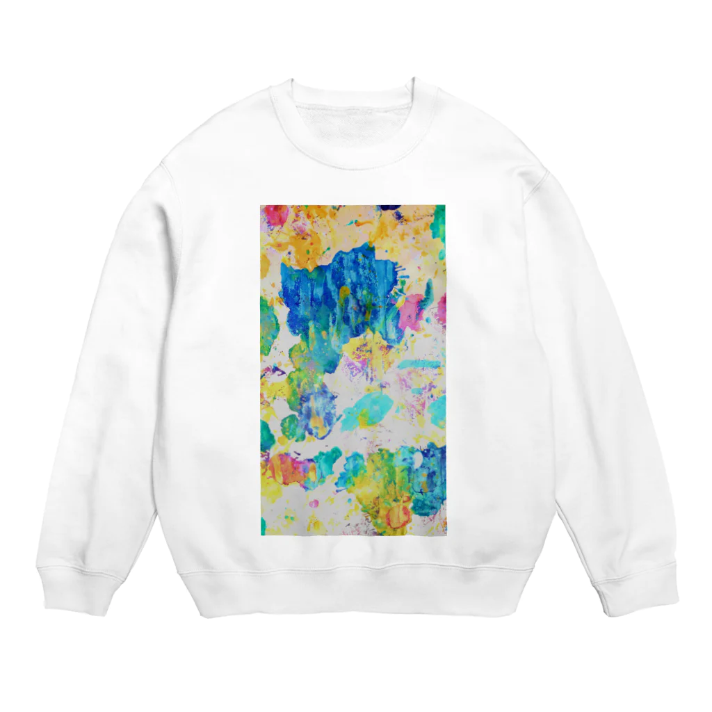 yutu00(ゆつぜろぜろ)の熱帯魚 Crew Neck Sweatshirt