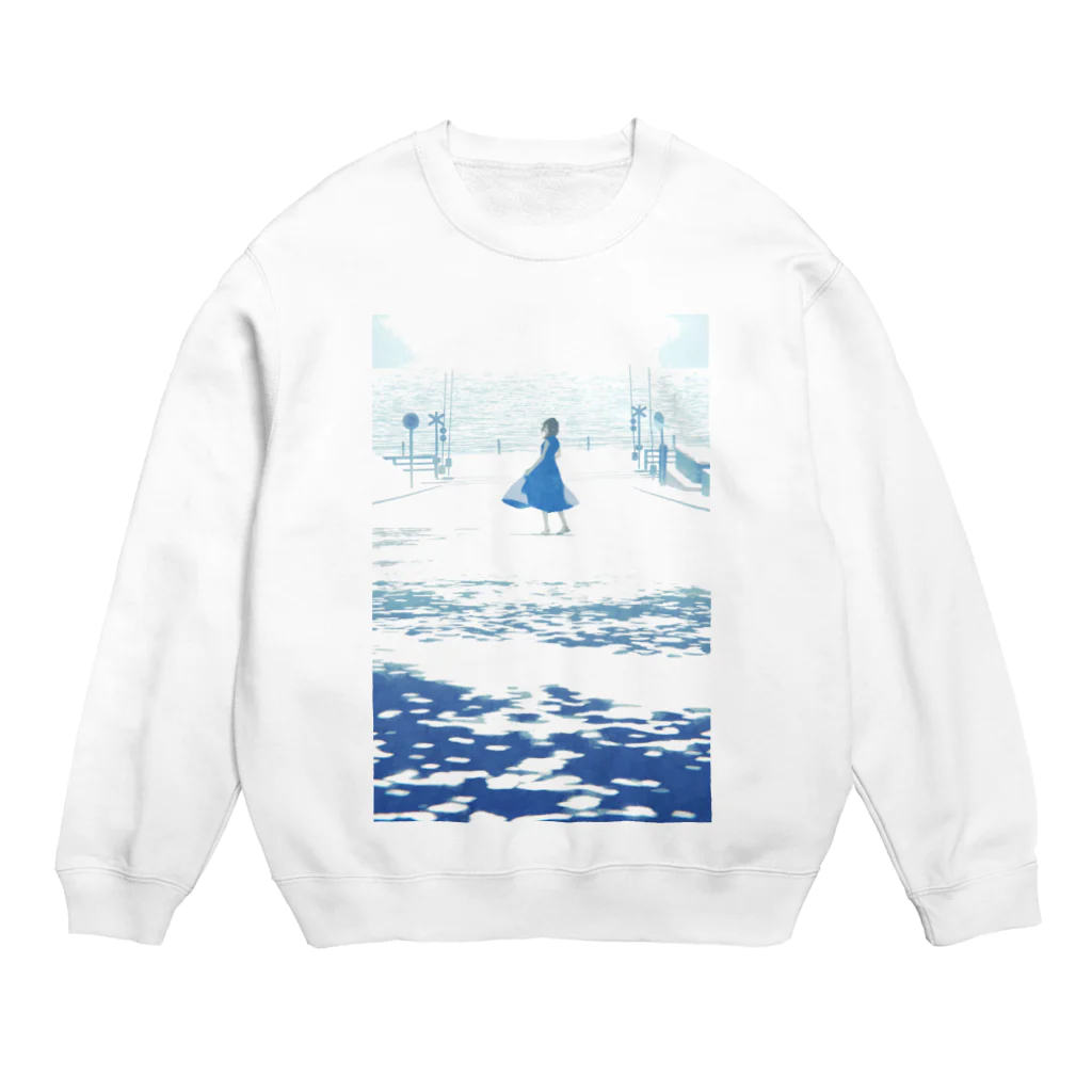 omiyaioの風の回廊 Crew Neck Sweatshirt