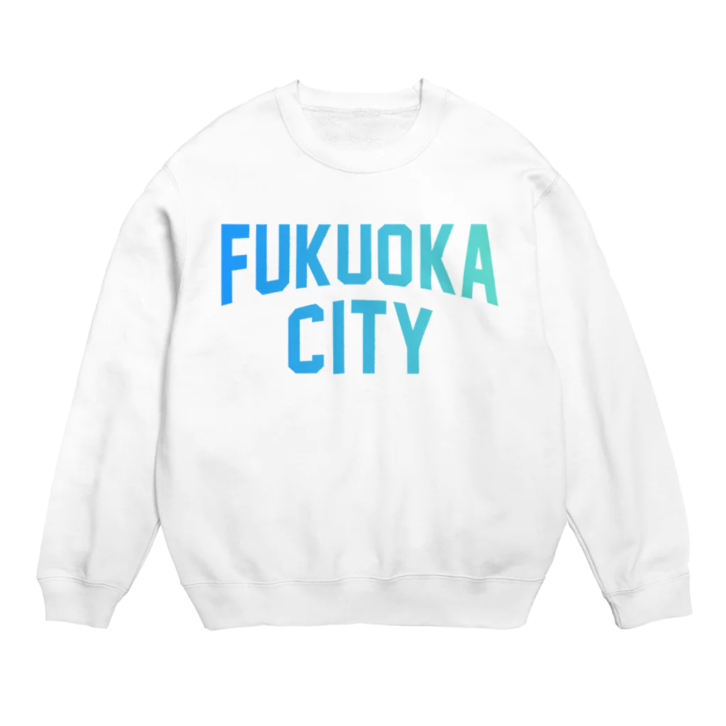 JIMOTOE Wear Local Japanの福岡市 FUKUOKA CITY Crew Neck Sweatshirt