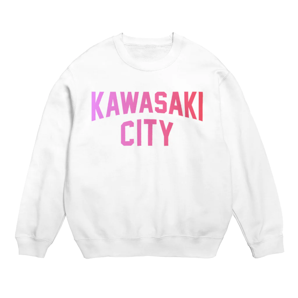 JIMOTOE Wear Local Japanの川崎市 KAWASAKI CITY Crew Neck Sweatshirt