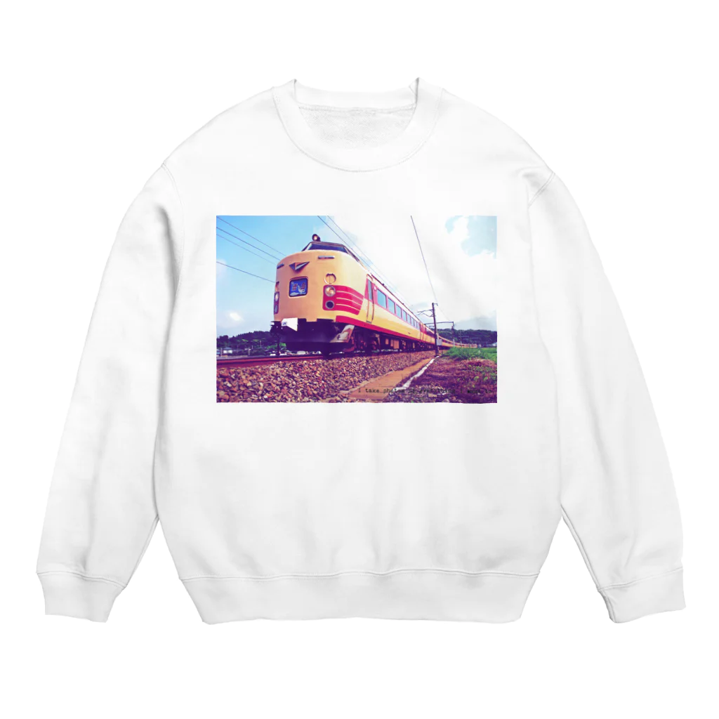 ELECTRICLADY LABOの電車雷鳥 Train mania Crew Neck Sweatshirt