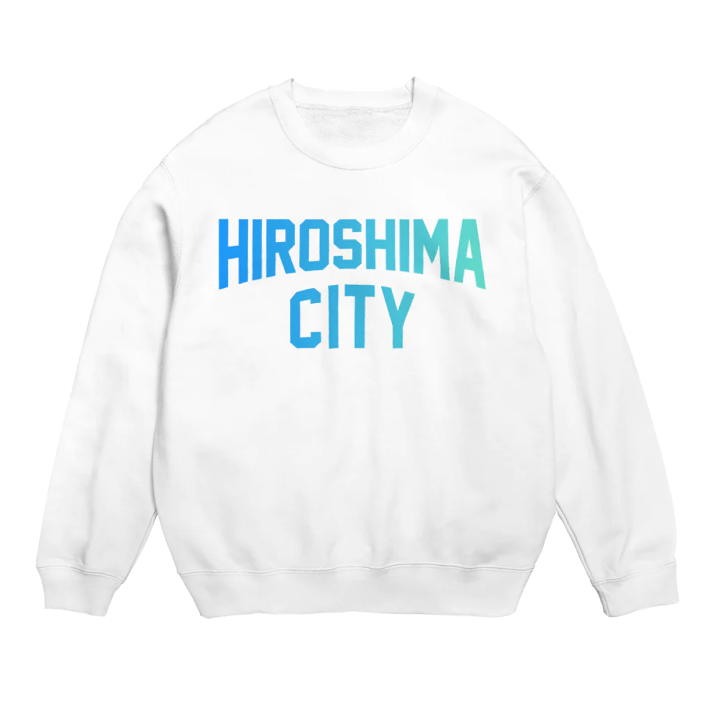 JIMOTOE Wear Local Japanの広島市 HIROSHIMA CITY Crew Neck Sweatshirt