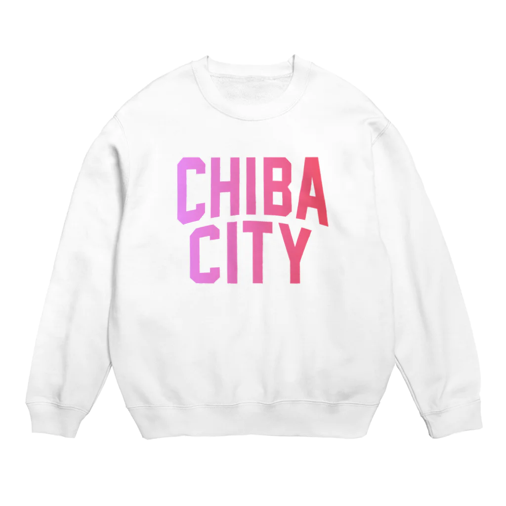 JIMOTO Wear Local Japanの千葉市 CHIBA CITY Crew Neck Sweatshirt