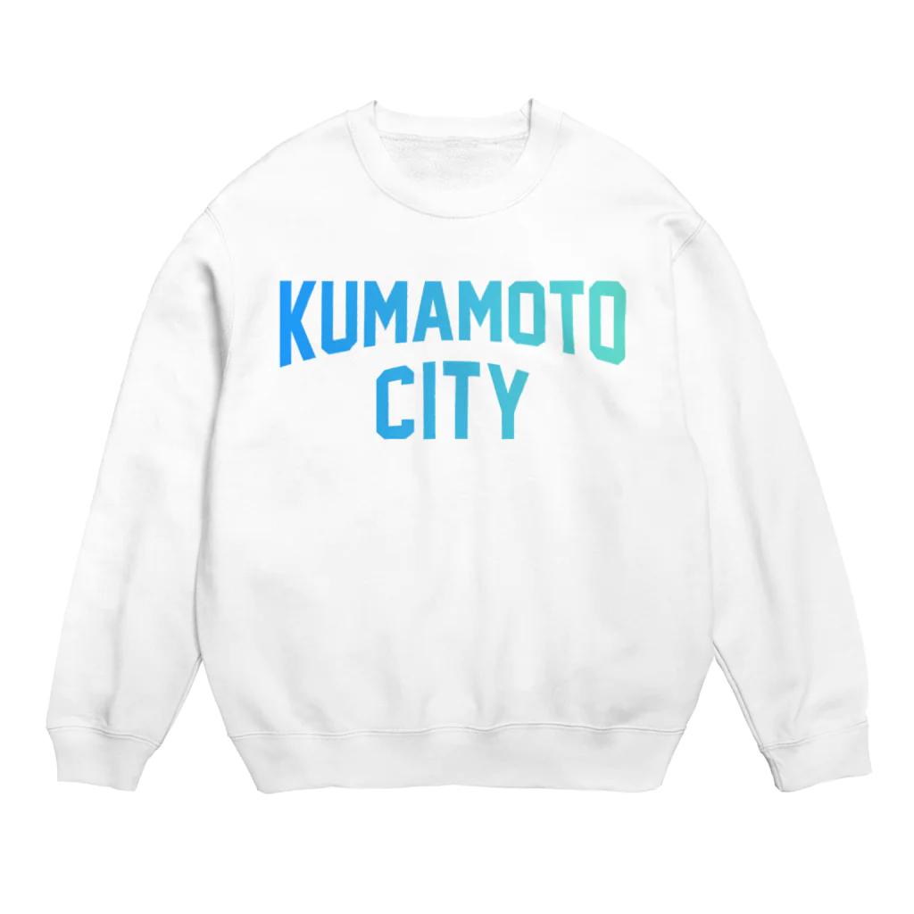 JIMOTOE Wear Local Japanの熊本市 KUMAMOTO CITY Crew Neck Sweatshirt