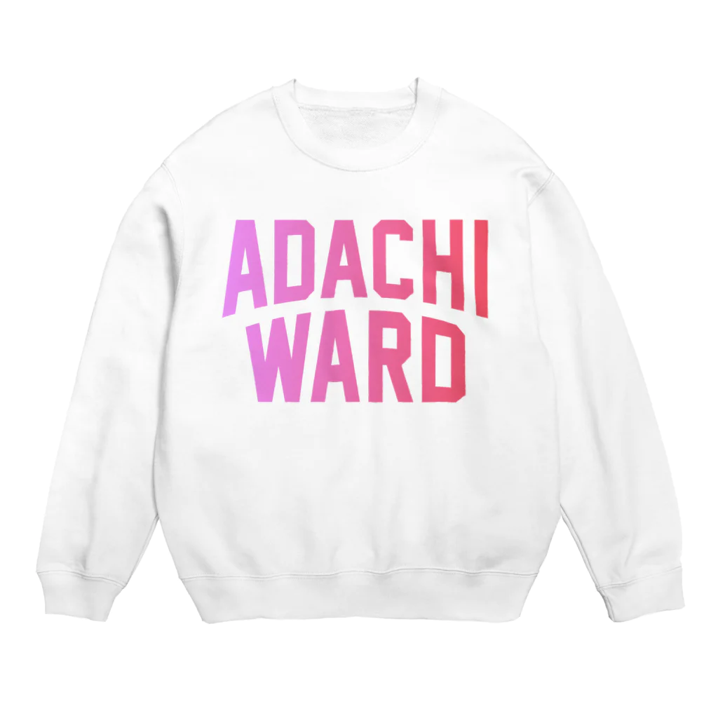 JIMOTO Wear Local Japanの足立区 ADACHI WARD Crew Neck Sweatshirt