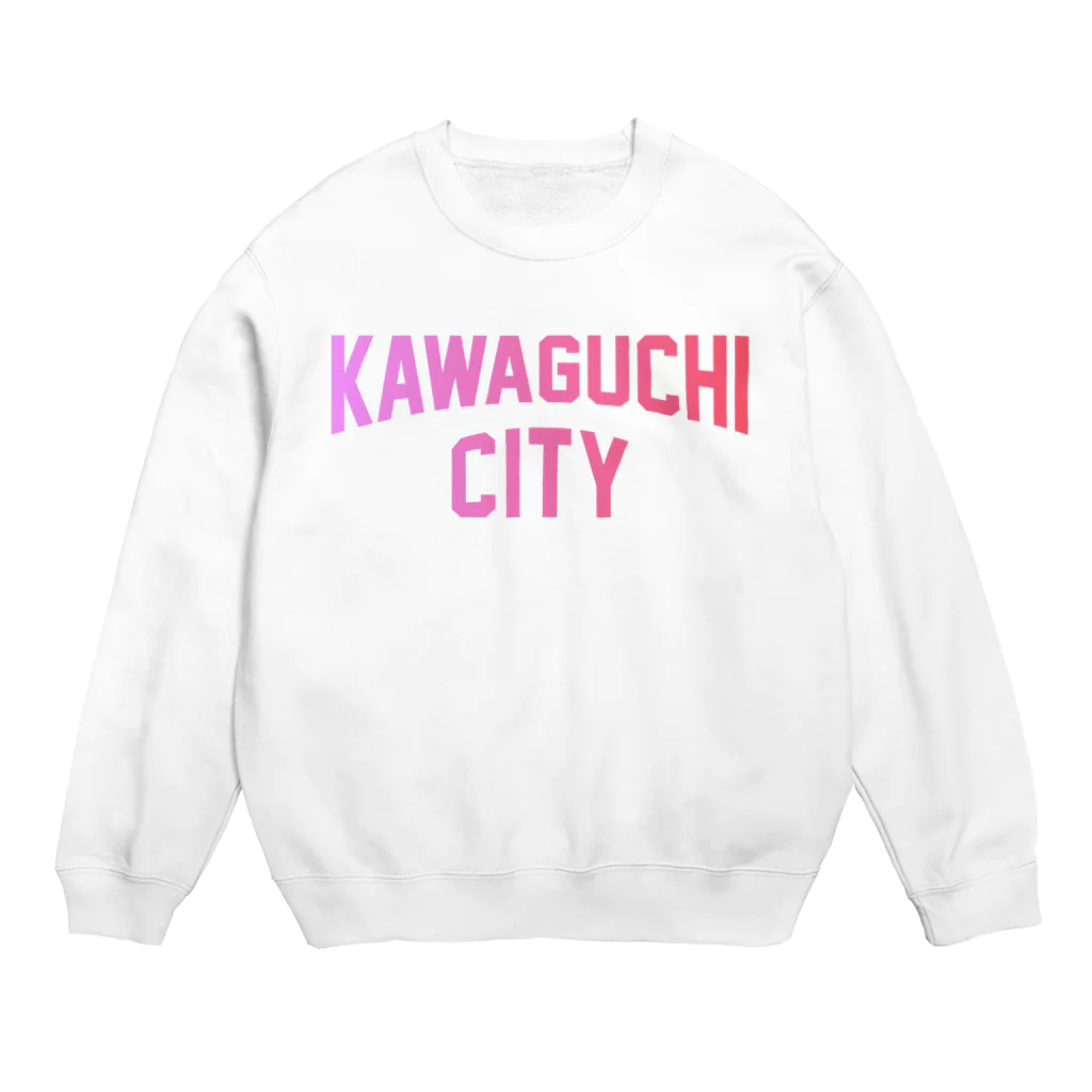 JIMOTOE Wear Local Japanの川口市 KAWAGUCHI CITY Crew Neck Sweatshirt
