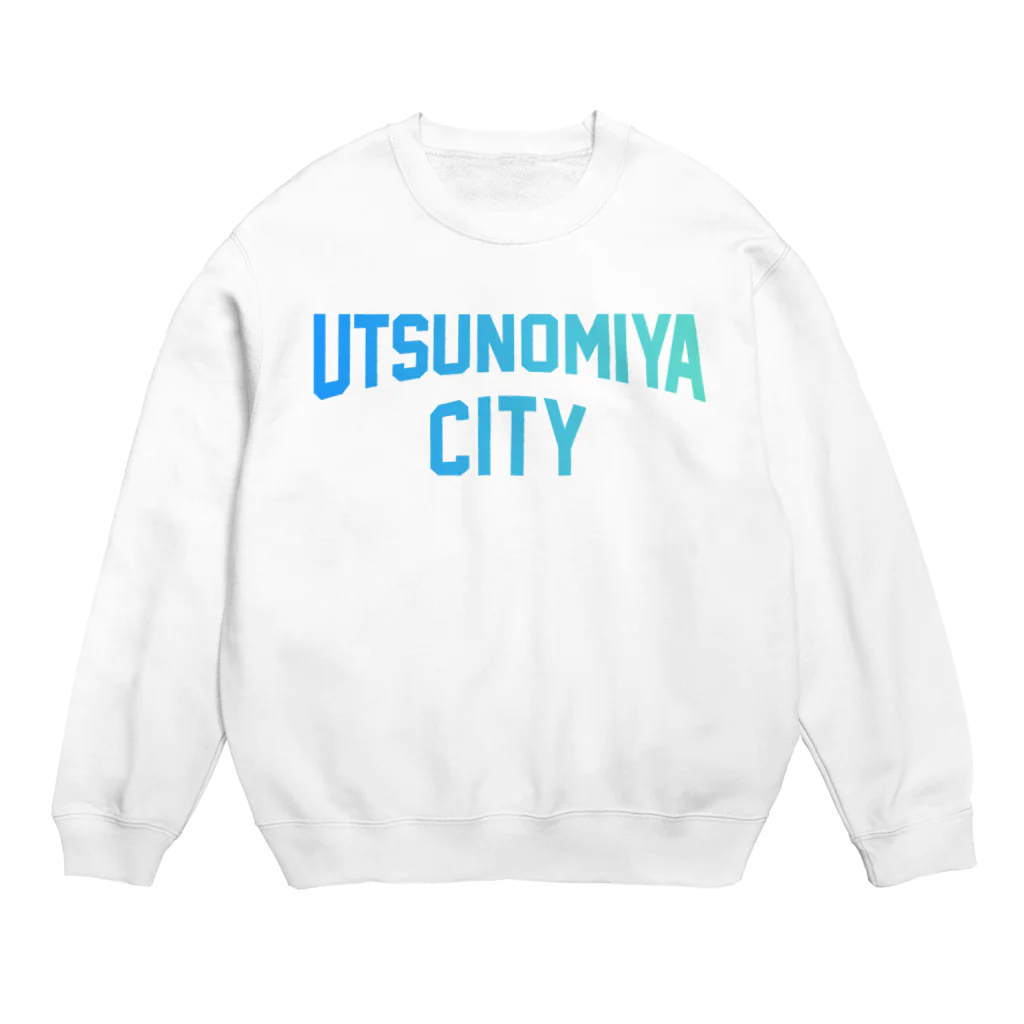 JIMOTOE Wear Local Japanの宇都宮市 UTSUNOMIYA CITY Crew Neck Sweatshirt