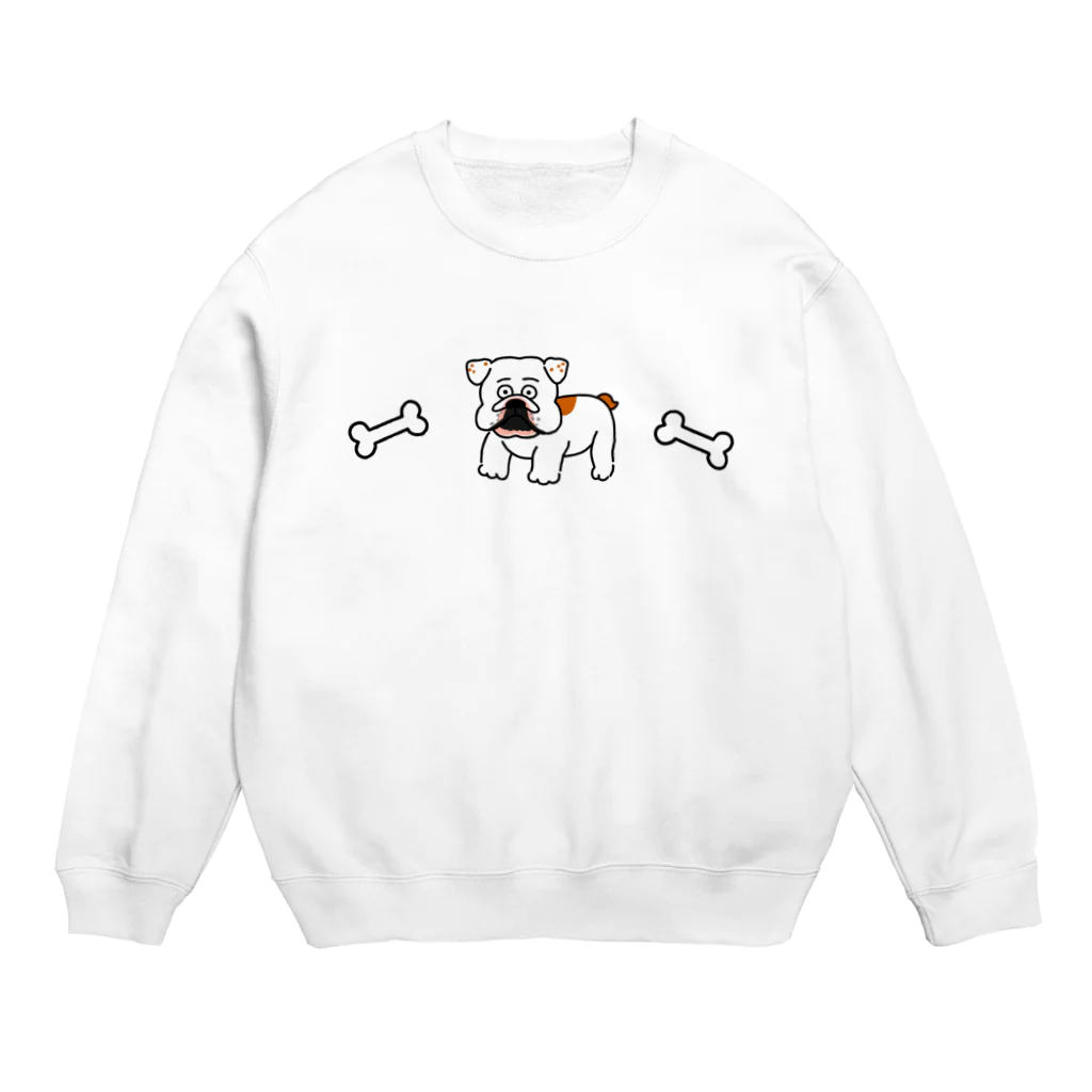 ナカノーテンキッズのブルドッグ Crew Neck Sweatshirt