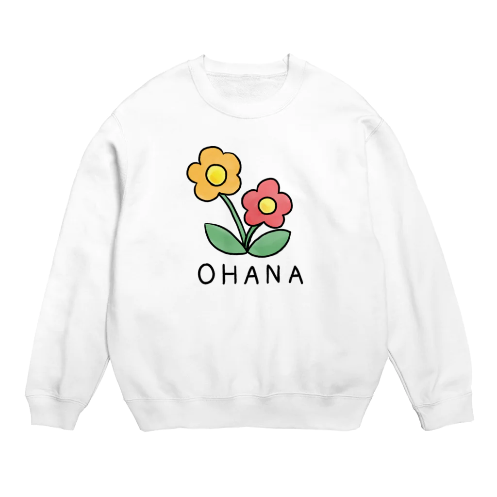 アシタモのお花 Crew Neck Sweatshirt