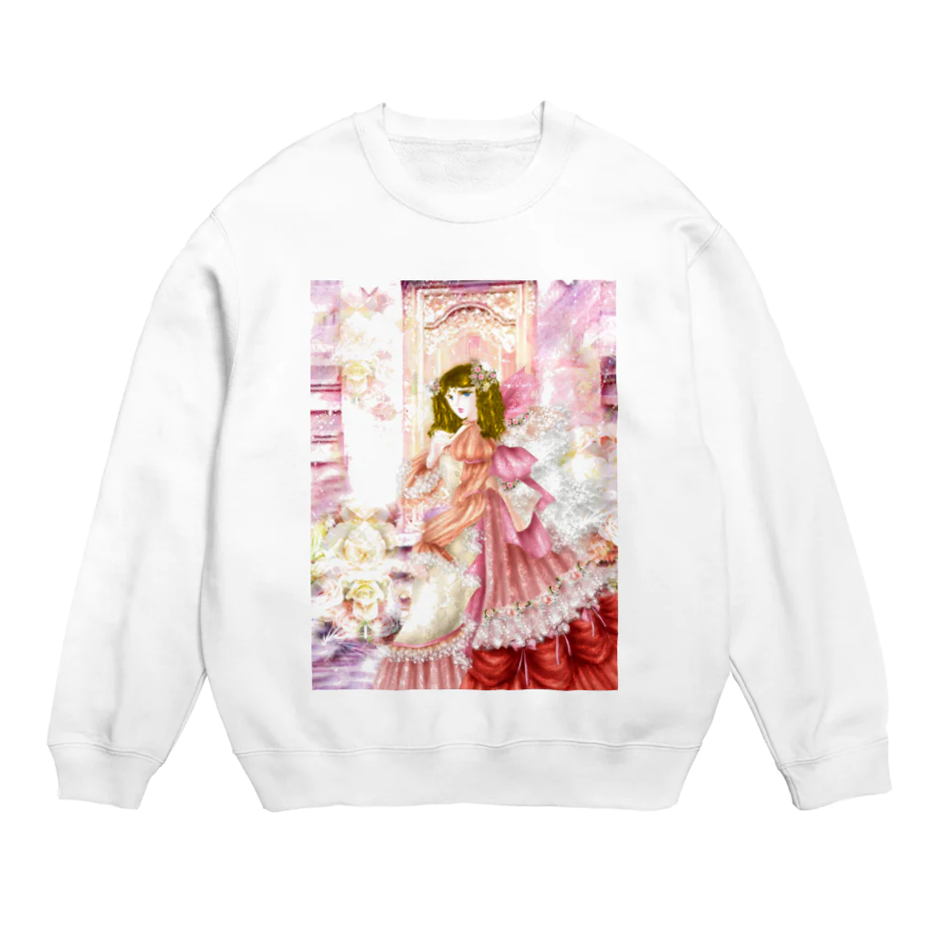 天野音色　癒し画像　healingのアネリア Crew Neck Sweatshirt