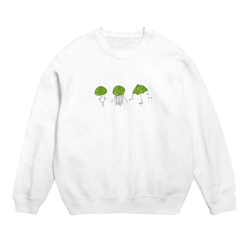 ぽんのか行３兄弟 Crew Neck Sweatshirt