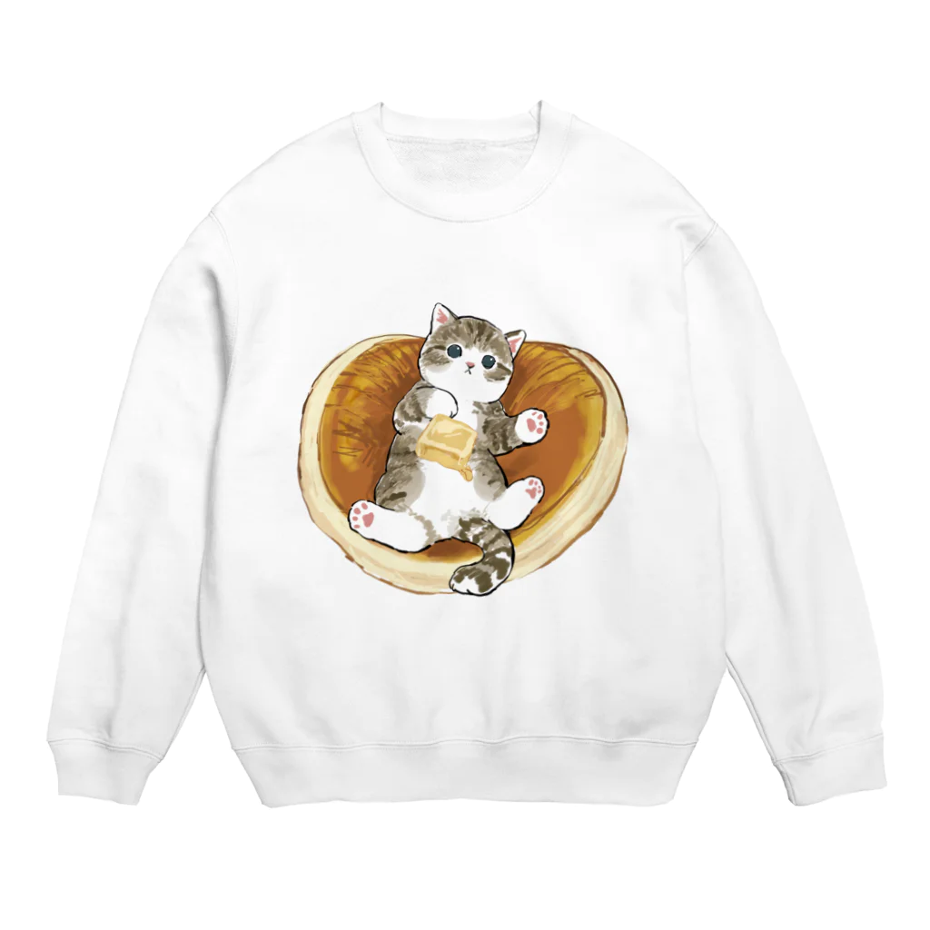 mofusandのにゃんこパンケーキ Crew Neck Sweatshirt