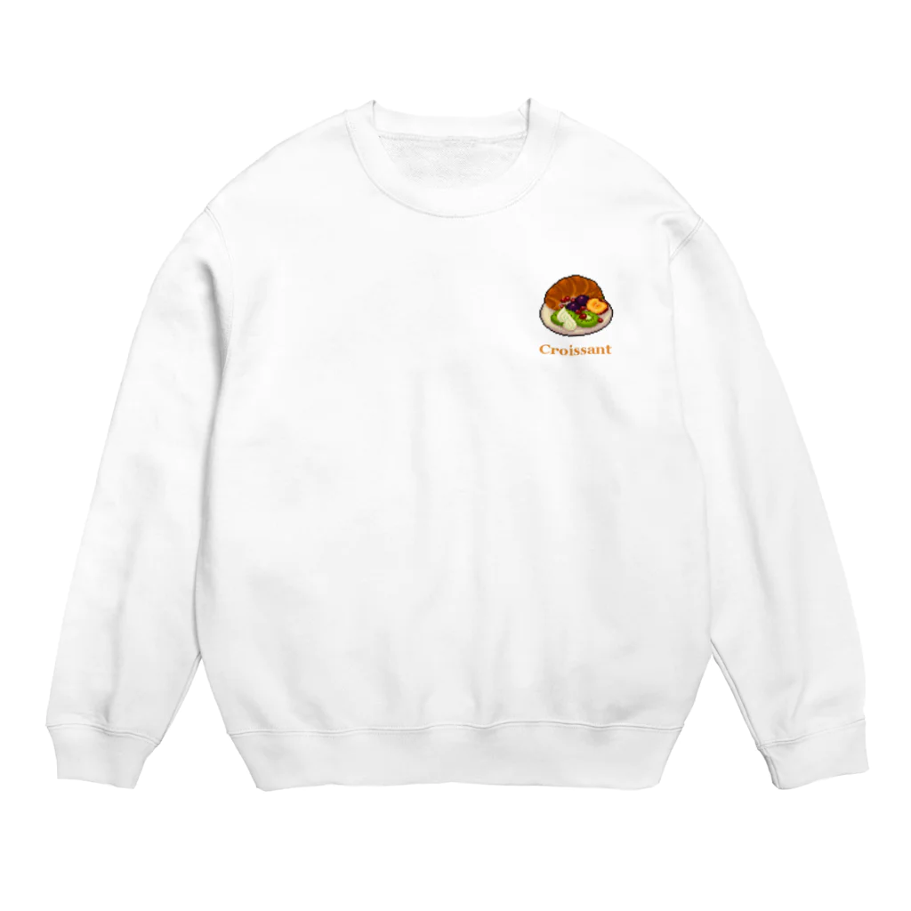 どっと屋のBreakfast Croissant Crew Neck Sweatshirt