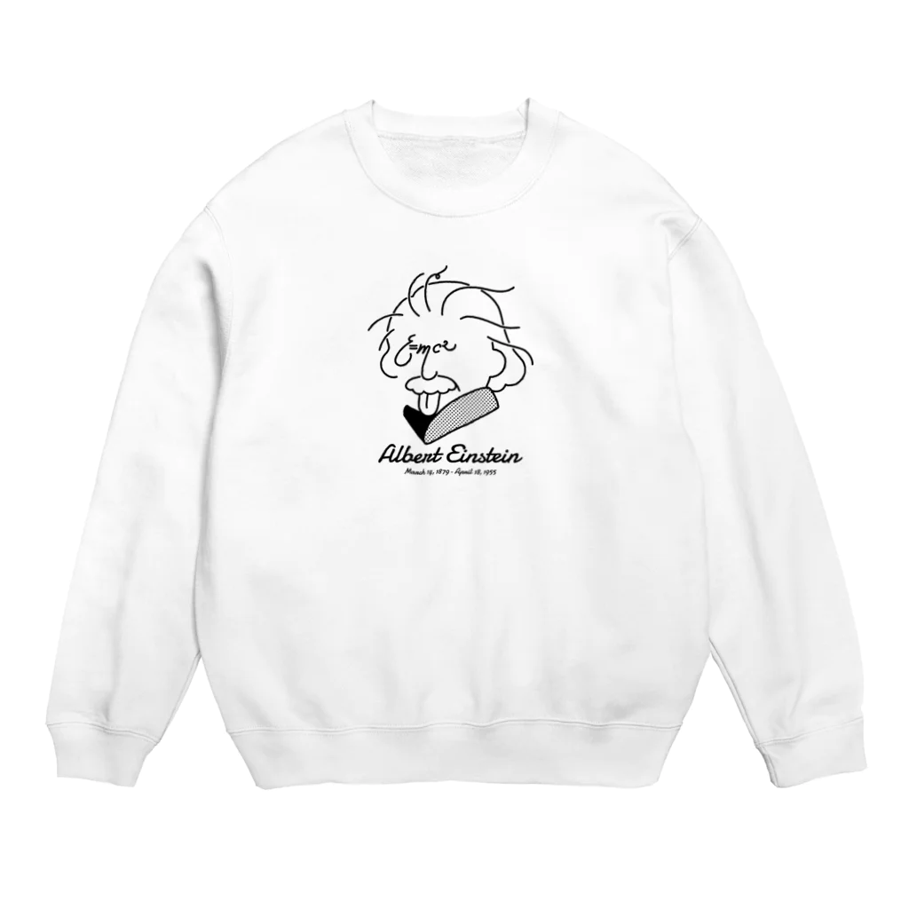 44番ホームのアインシュタイン Crew Neck Sweatshirt