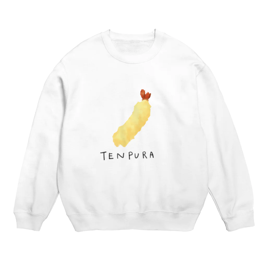 ショップ・かぼちゃの天ぷらのTENPURA(えびてんタイプ) Crew Neck Sweatshirt