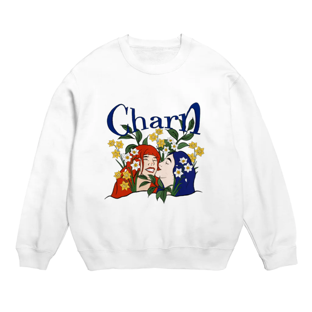 CharnのLive in Love Crew Neck Sweatshirt