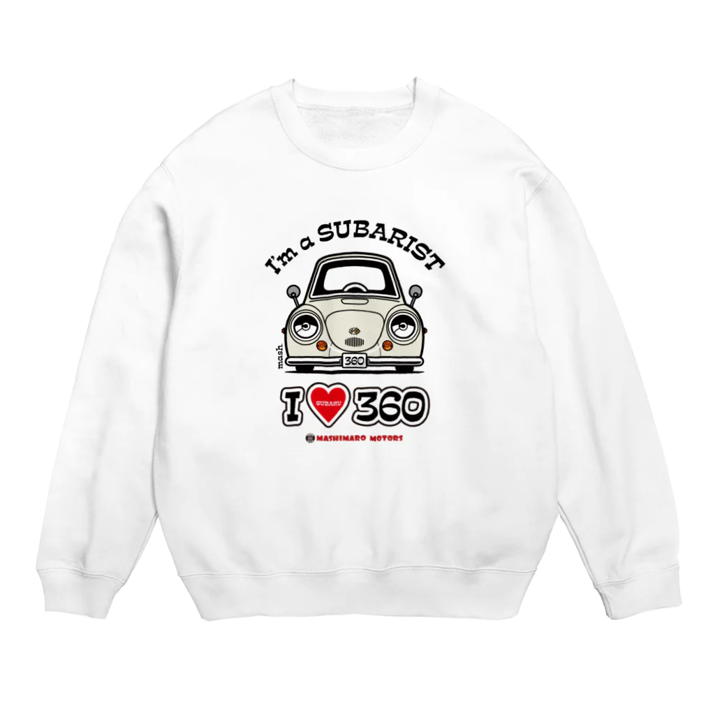 SHOP MASHIMAROISEのI LOVE 360 Crew Neck Sweatshirt