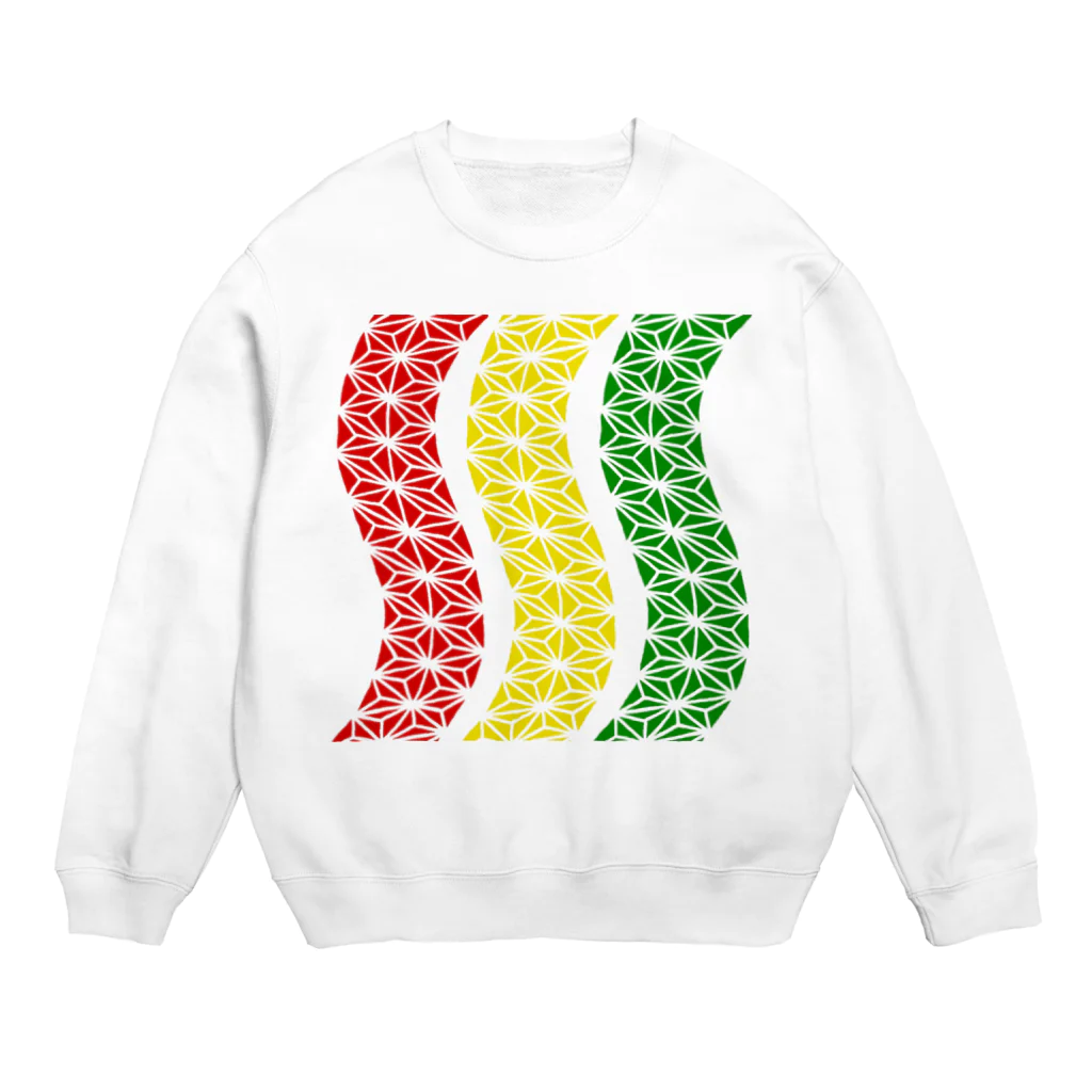 ポンコツホンポのユラユラスタ Crew Neck Sweatshirt