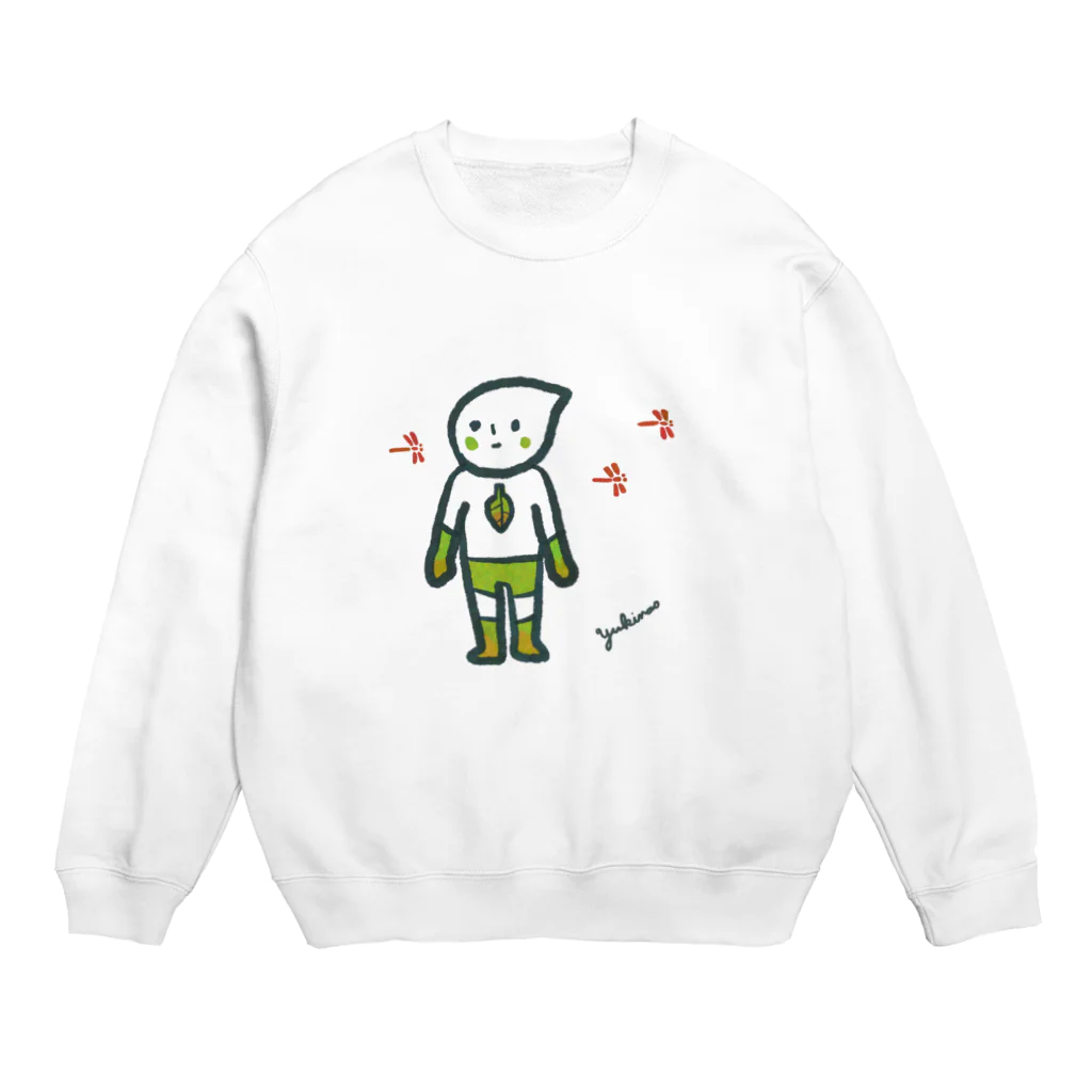 あかるいみらいけんきゅうじょのあかとんぼがとんで。 Crew Neck Sweatshirt