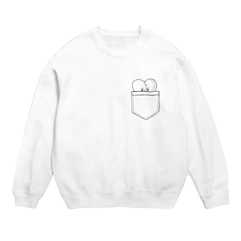 ないものねだりのポケットで放心(両目ver) Crew Neck Sweatshirt