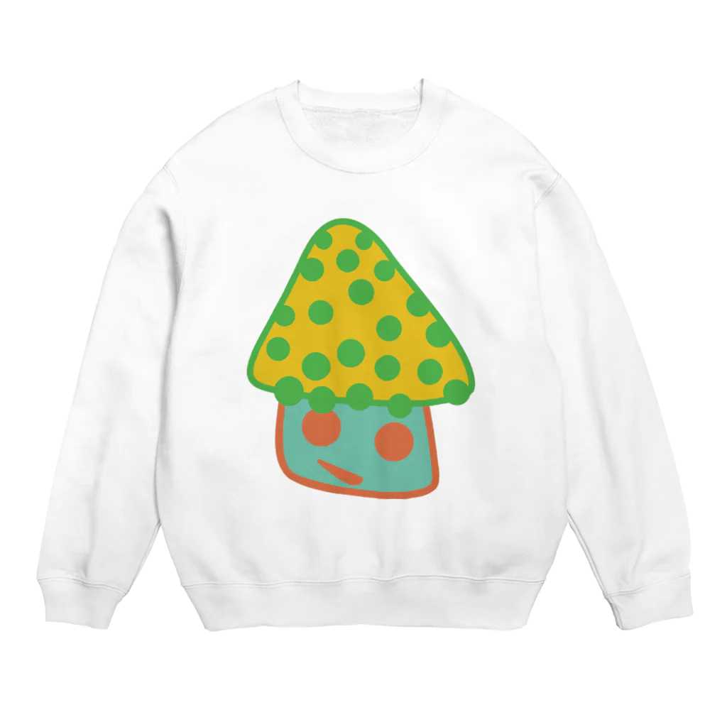 near_childのキノコちゃん(カラー1) Crew Neck Sweatshirt