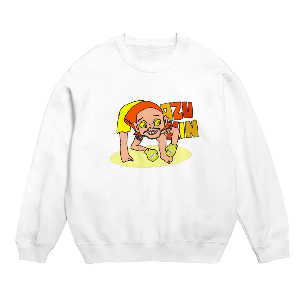 武剛好の小豆洗いボクサー Crew Neck Sweatshirt