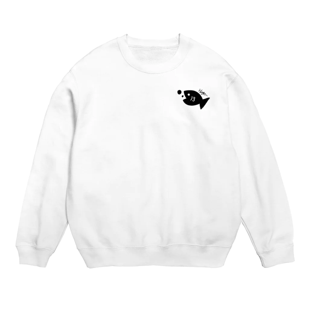 ユウザキのグッズのやつ。のHOGE~ Crew Neck Sweatshirt