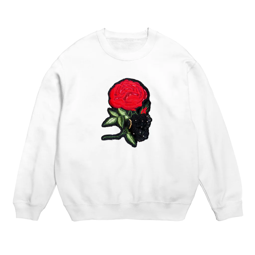 HeavenariumのGirl's tattoo(薔薇) Crew Neck Sweatshirt