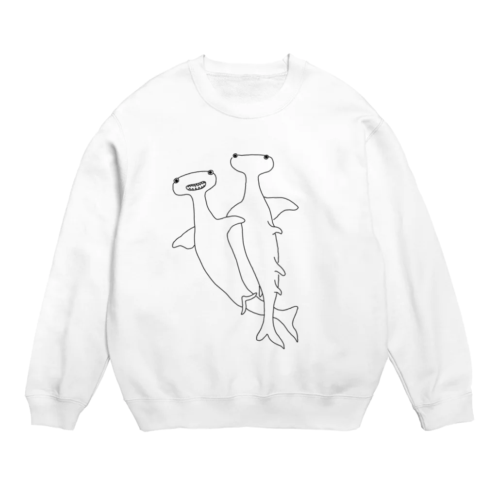 福野泰介のしゅもくざめ Crew Neck Sweatshirt