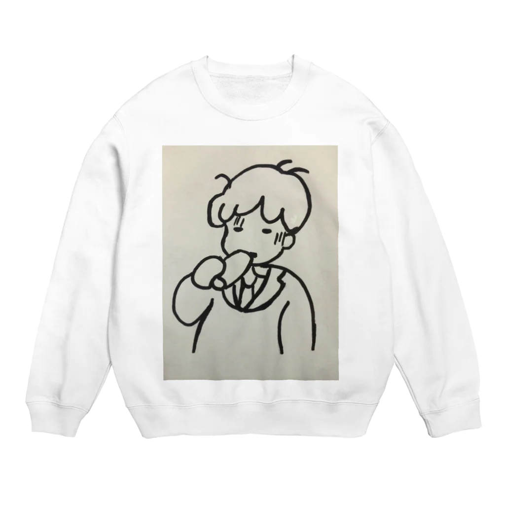 kaogakuのしんどい Crew Neck Sweatshirt