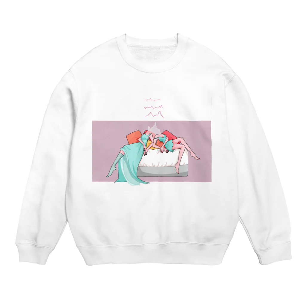 kawamameの睡眠 Crew Neck Sweatshirt