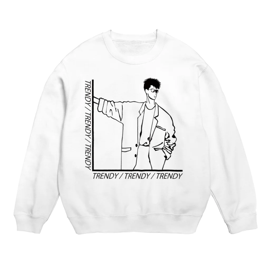 HOUSE OF TRENDYのTRENDY TRENDY Crew Neck Sweatshirt