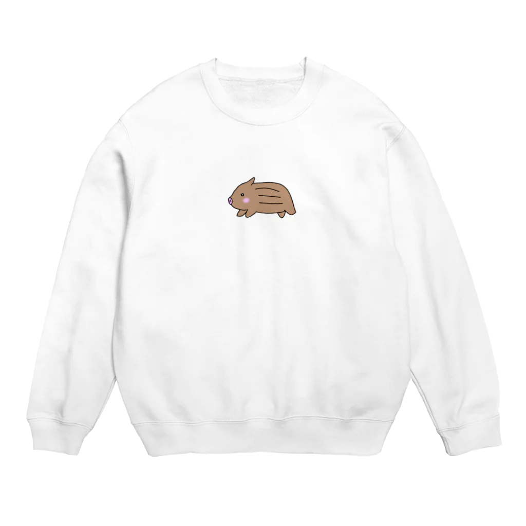 ほぼ動物園のうりぼう Crew Neck Sweatshirt