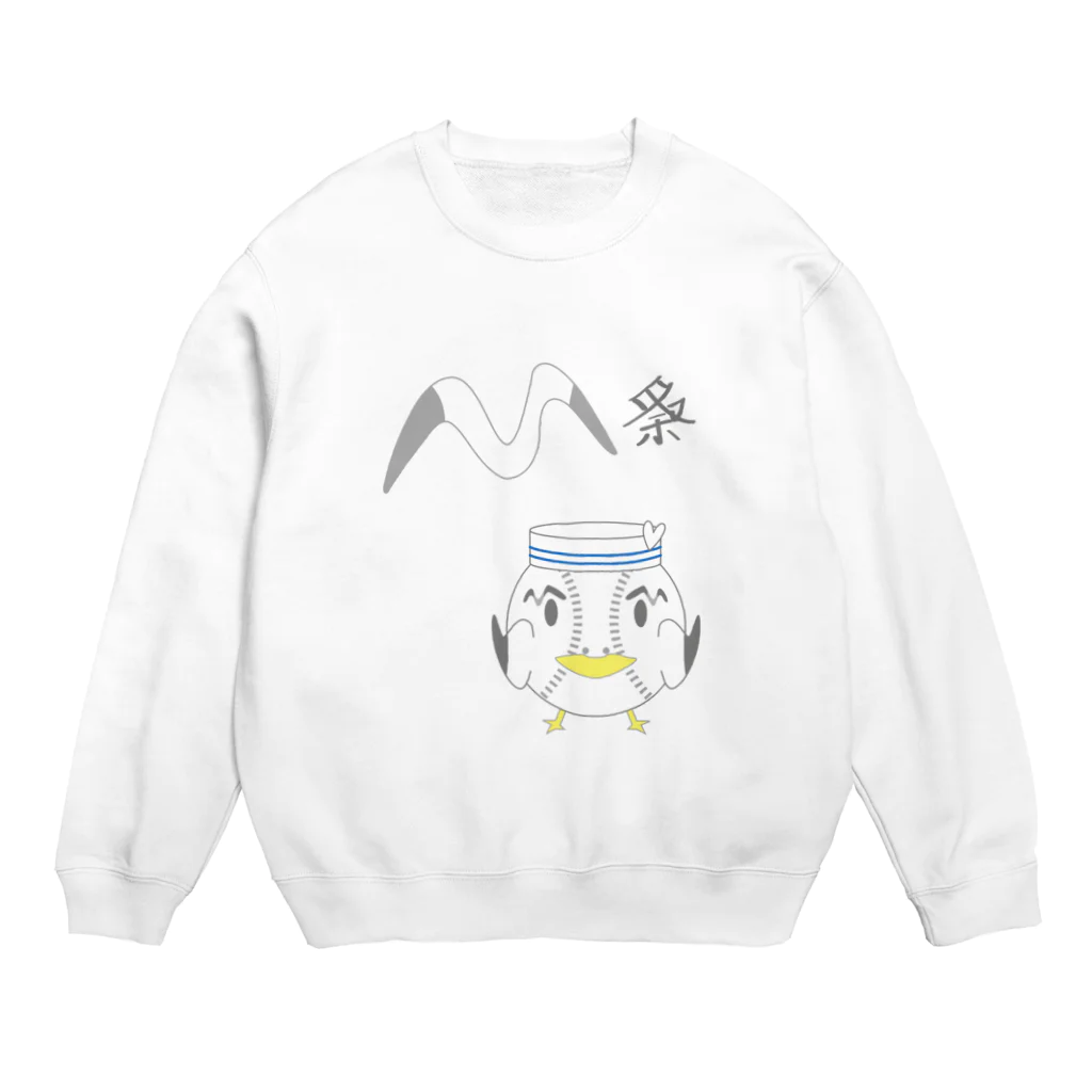 A.S.Oのかもめ Crew Neck Sweatshirt