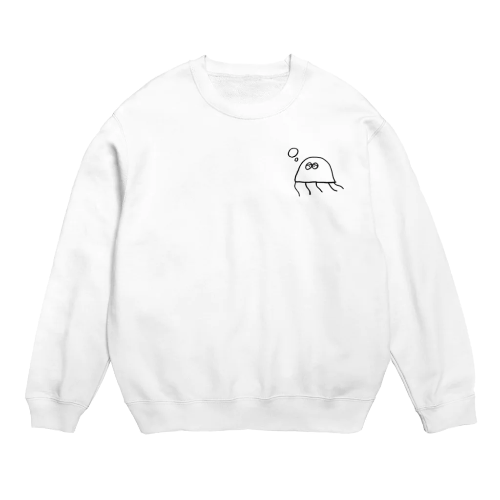 密吉のくらげ太郎 Crew Neck Sweatshirt