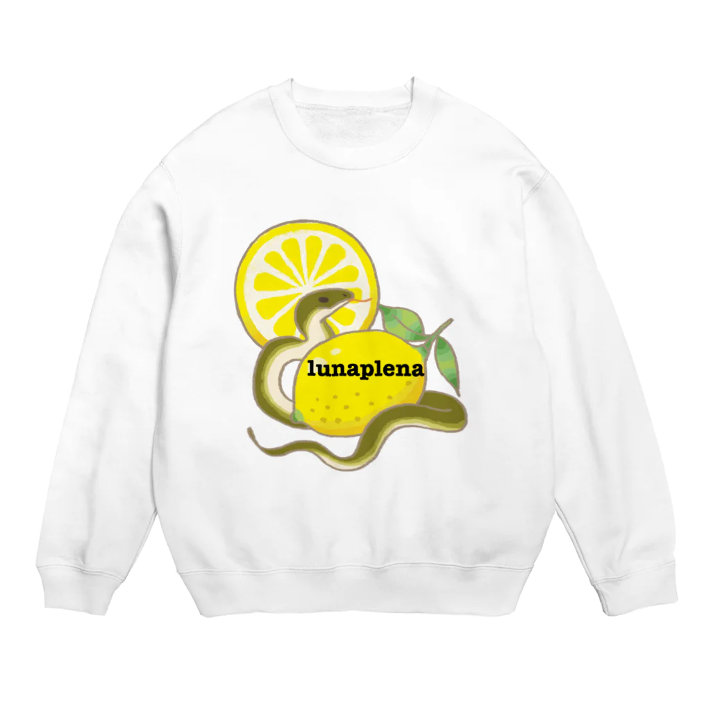 LunaPlenaのへびさん♡ Crew Neck Sweatshirt