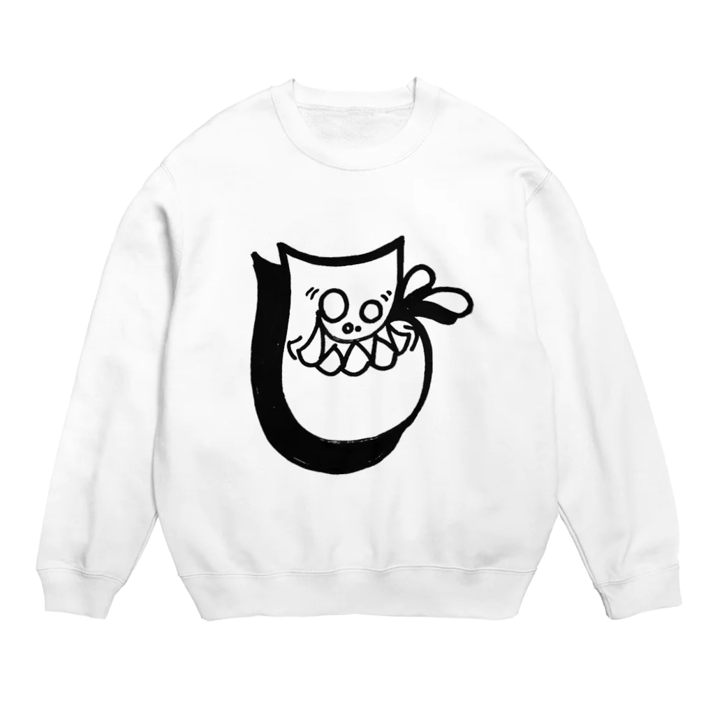 KENNY a.k.a. Neks1のN"e"k throw up Crew Neck Sweatshirt