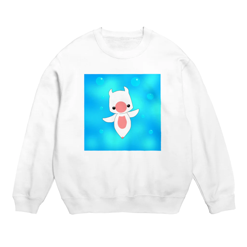 ほぼ動物園のクリオネ Crew Neck Sweatshirt