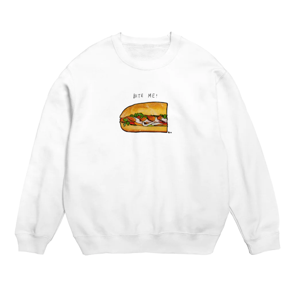 HISUI🇻🇳🇯🇵ベトナムカフェバオバオのバイトミーひだり Crew Neck Sweatshirt