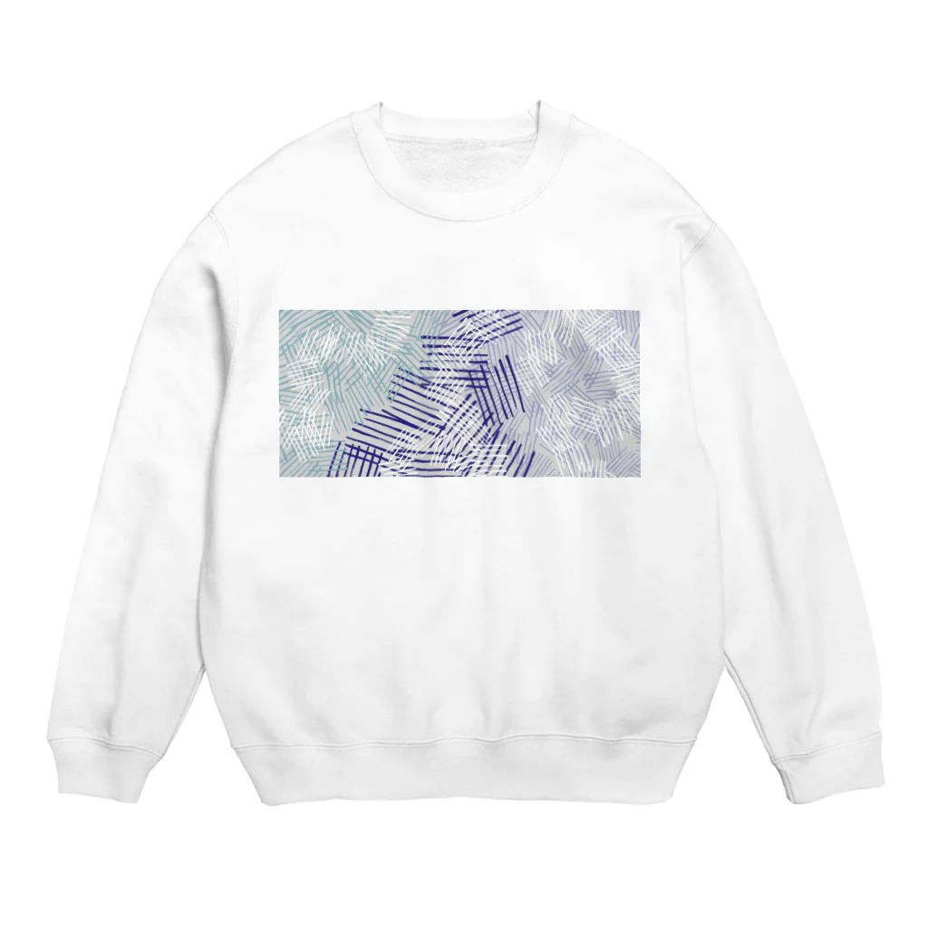 KiKiのブルーレイヤー Crew Neck Sweatshirt