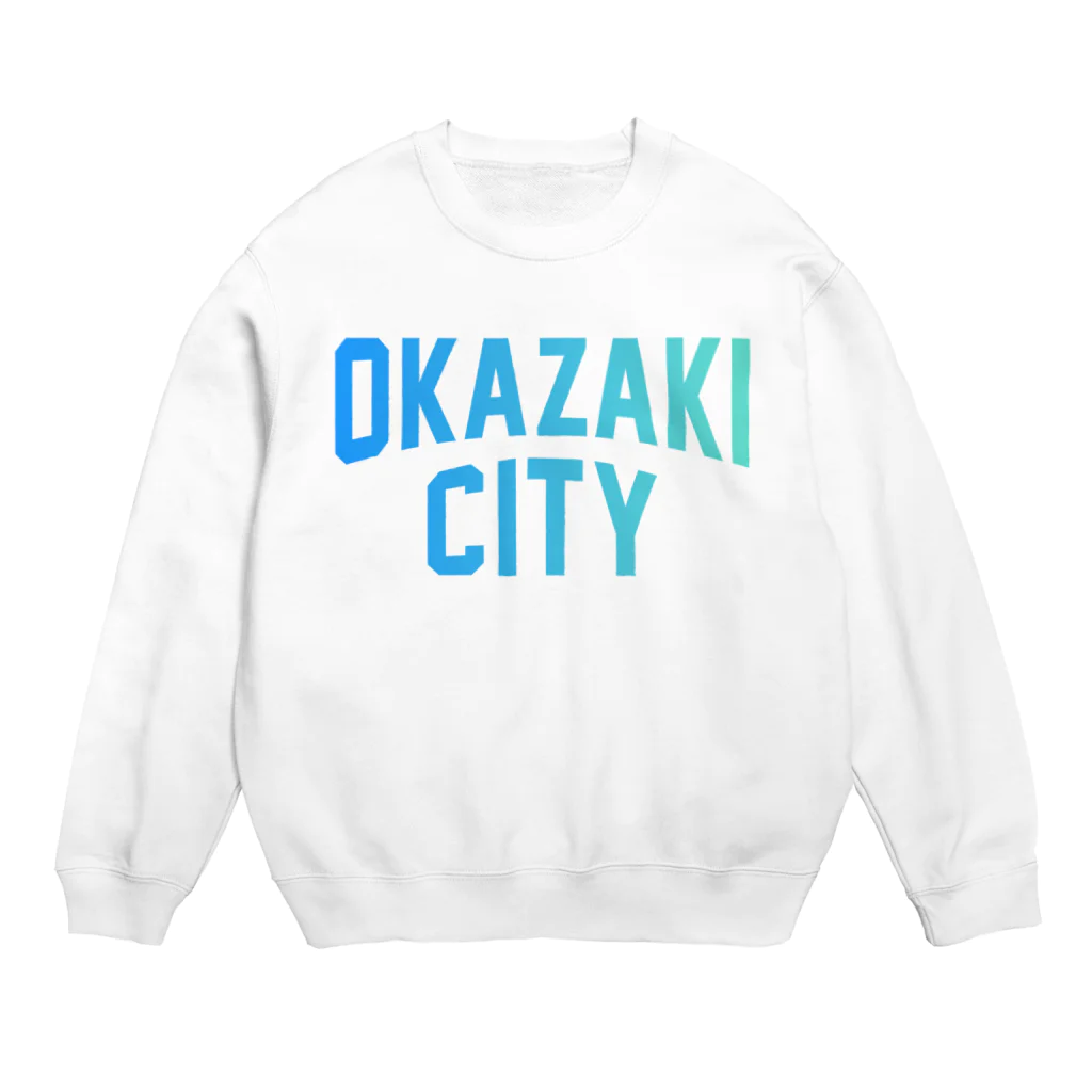 JIMOTO Wear Local Japanの岡崎市 OKAZAKI CITY Crew Neck Sweatshirt