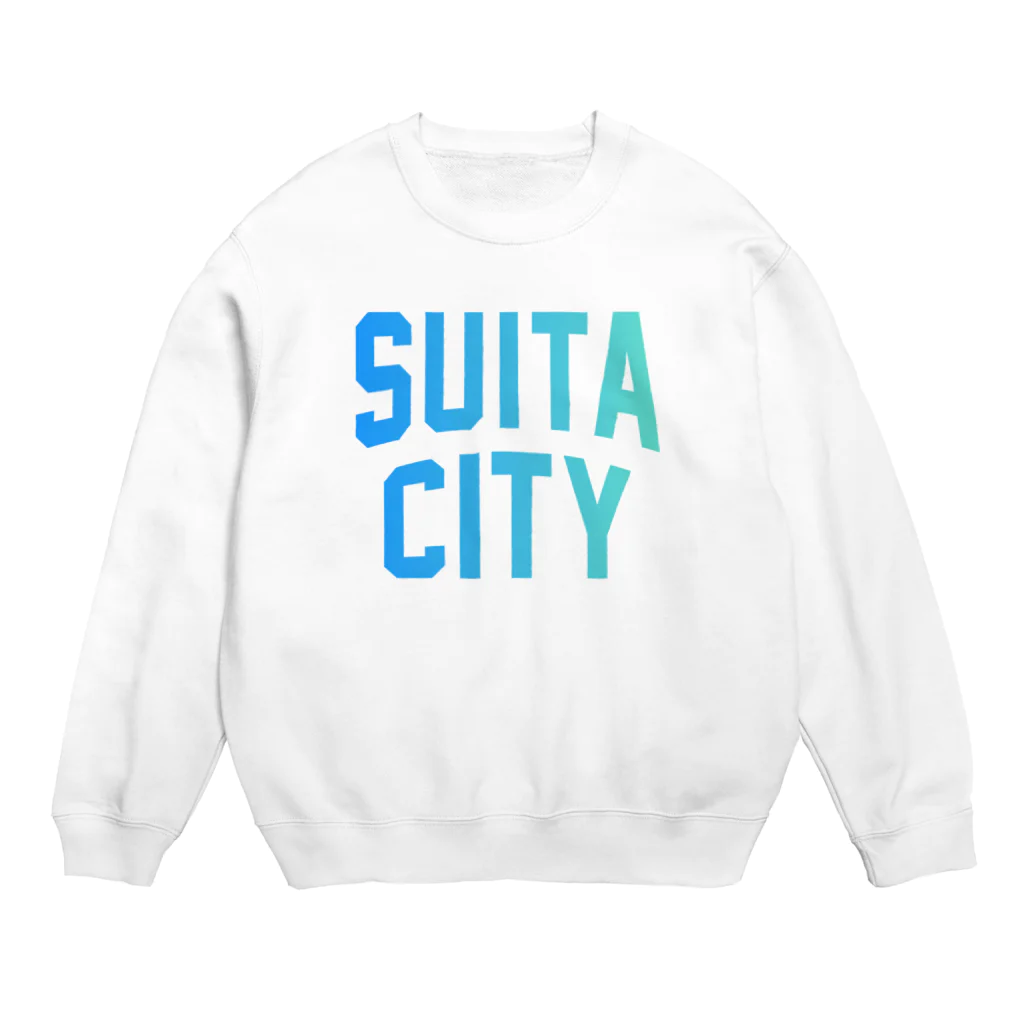 JIMOTO Wear Local Japanの吹田市 SUITA CITY Crew Neck Sweatshirt