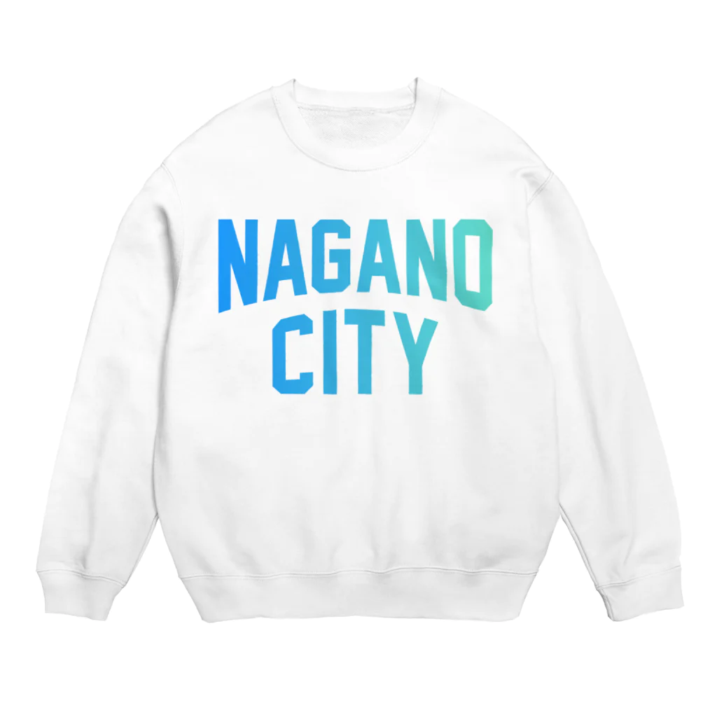 JIMOTO Wear Local Japanの長野市 NAGANO CITY Crew Neck Sweatshirt