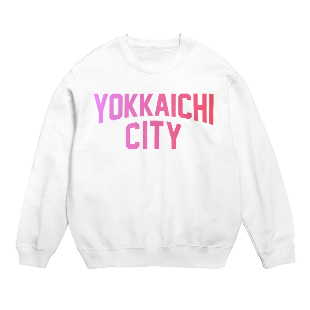 JIMOTO Wear Local Japanの四日市 YOKKAICHI CITY Crew Neck Sweatshirt